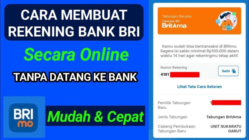 Daftar BRI: Langkah Mudah untuk Membuka Rekening di Bank BRI